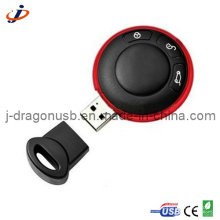 Runde u. Kreis-Auto-Schlüsselform USB-Blitz-Feder-Antrieb für Förderung